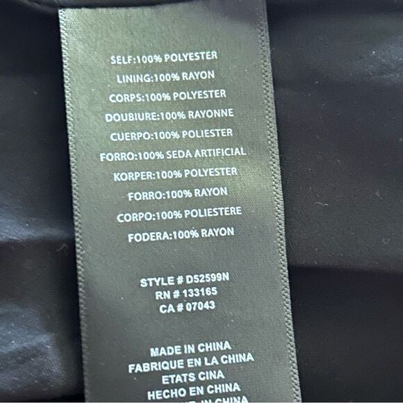 Eric + Ali Anthropologie Womens Hutch Porto Floral Velvet Dress sz 4 Multicolor - Picture 5 of 5